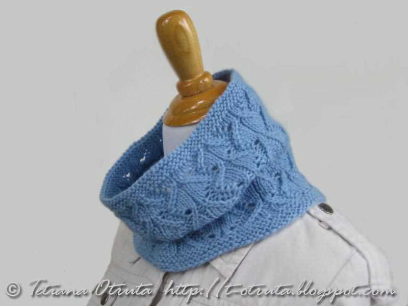 Worsted weight cowl knitting pattern