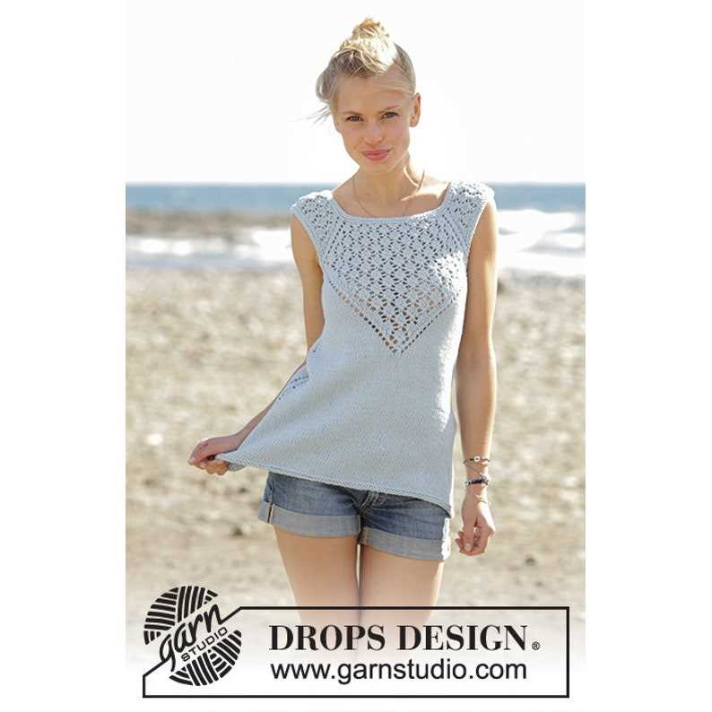 Knit summer tops patterns free