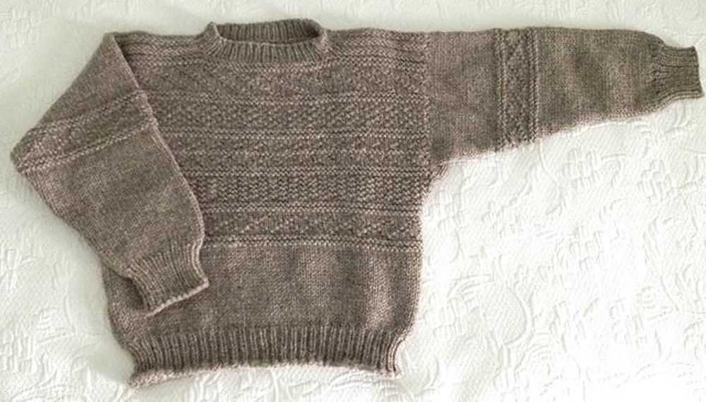 Guernsey jumper knitting pattern