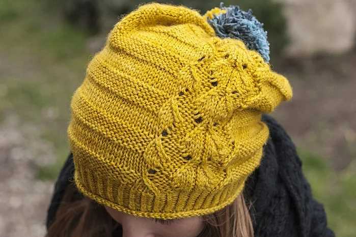 Brain beanie knitting pattern