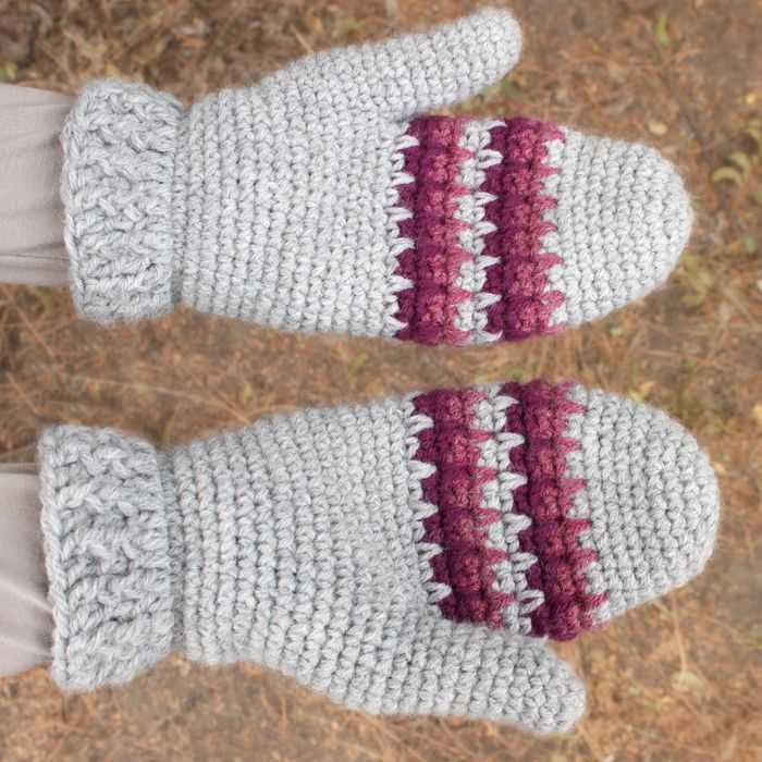 Spruce mittens knitting pattern