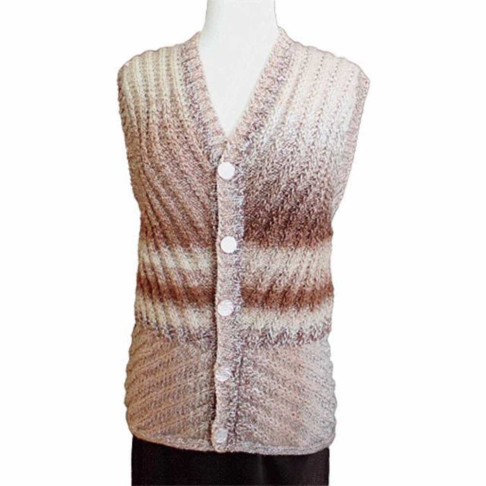 Wrap vest knitting pattern