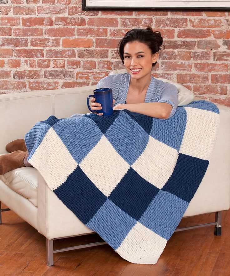 Free heart blanket knitting pattern