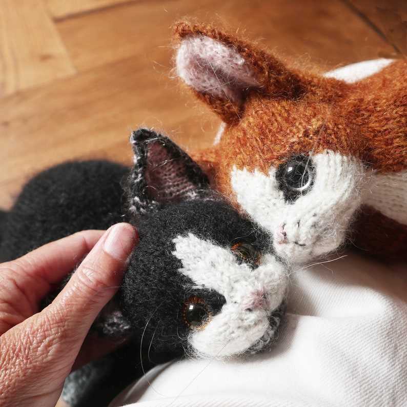 Kitten knitting pattern