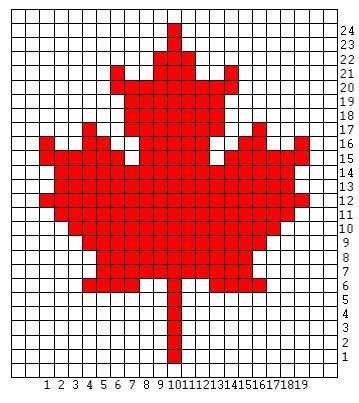 Maple leaf knitting pattern free