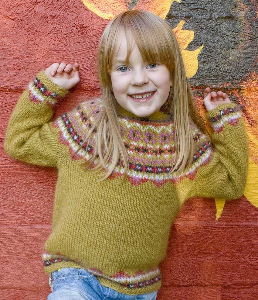 Free child sweater knitting patterns