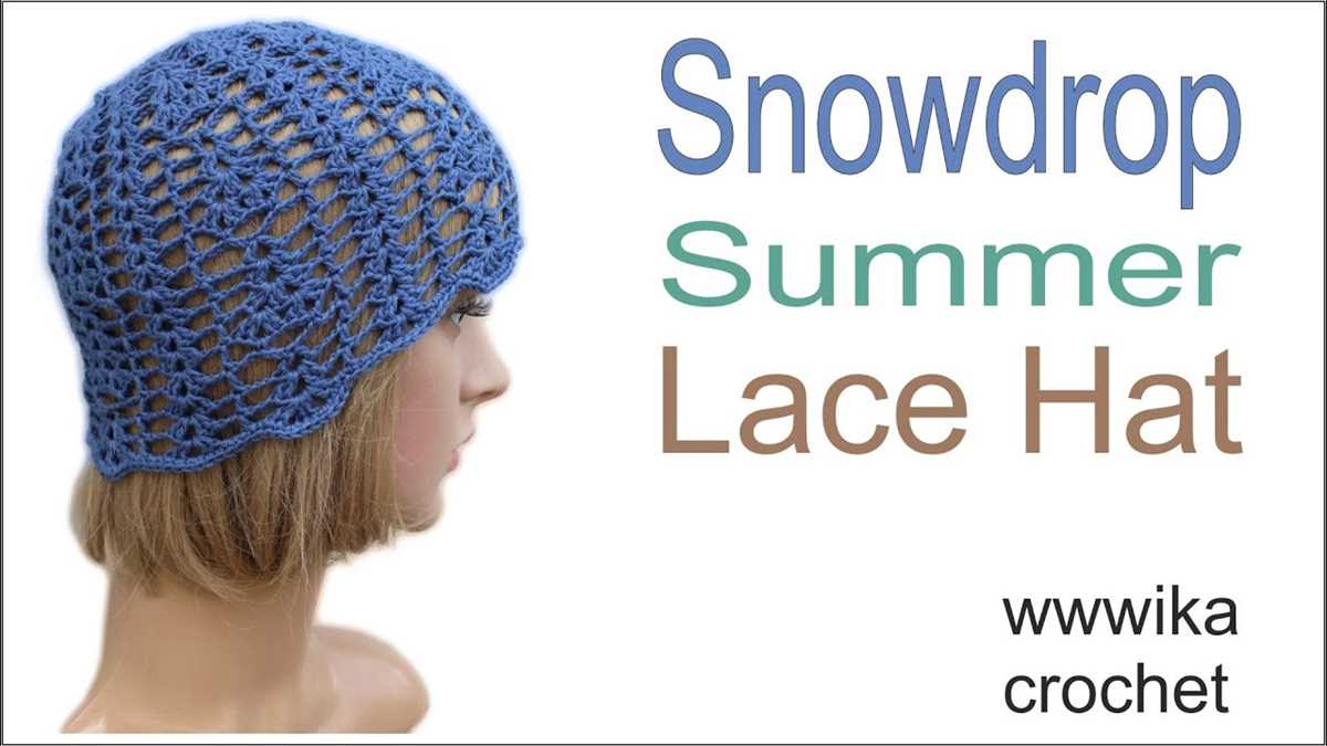 Knit summer beanie pattern