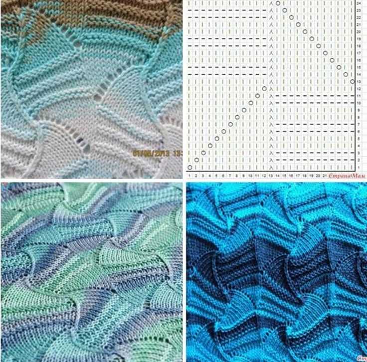 Sea glass knitting pattern