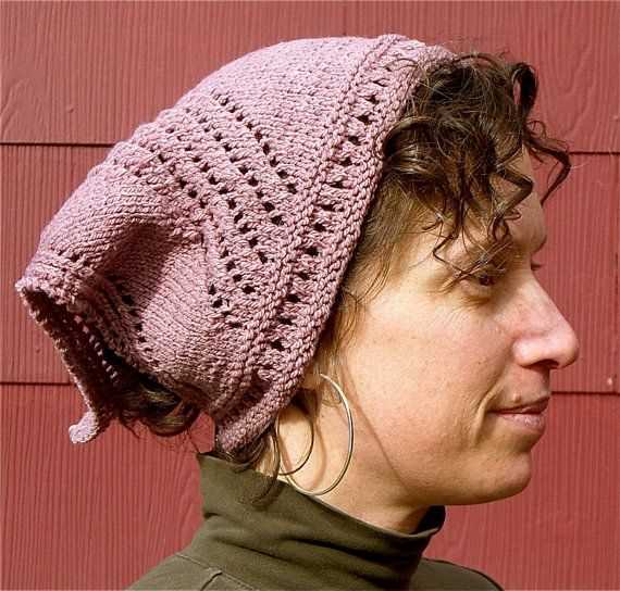 Knitting pattern head scarf
