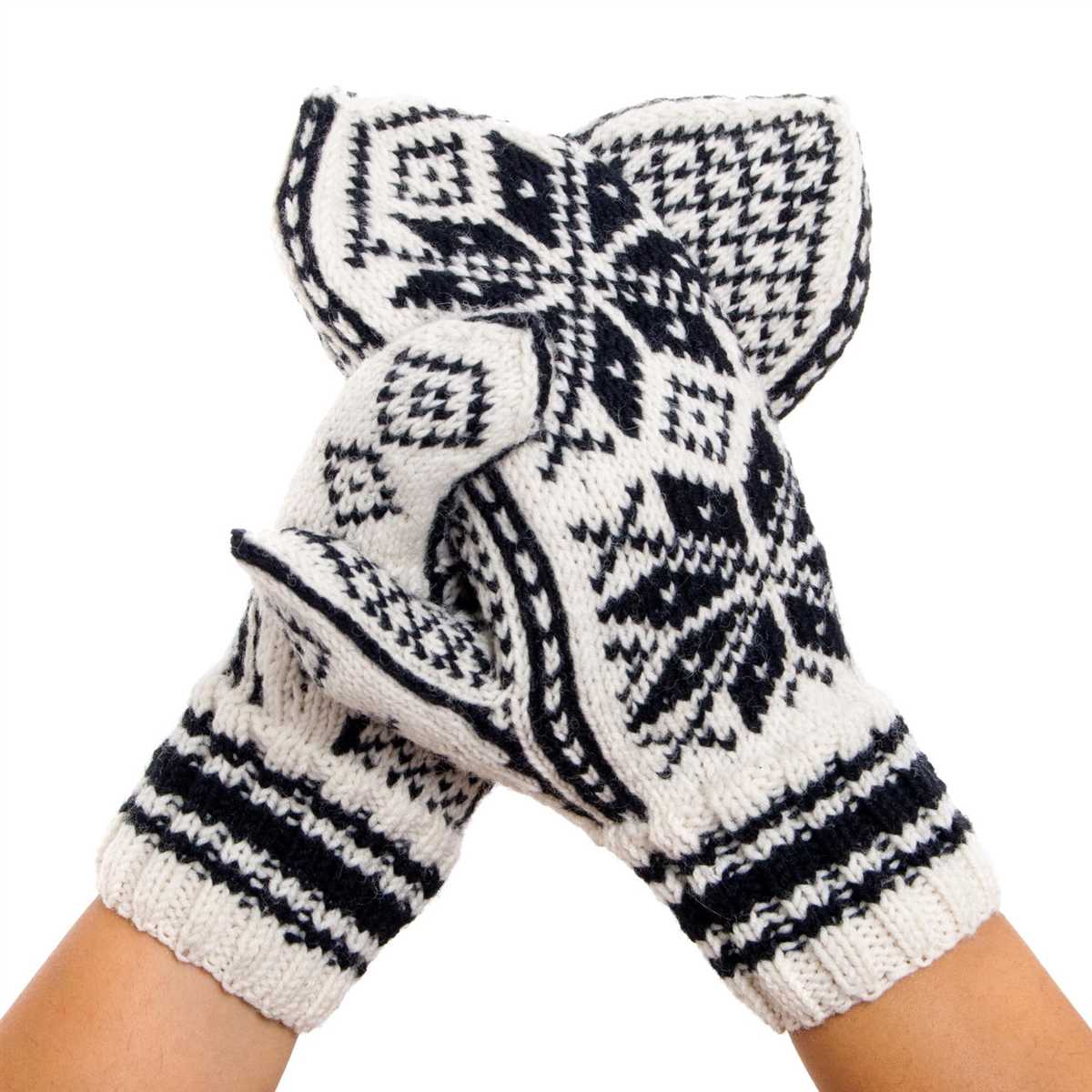 Selbu rose knitting pattern