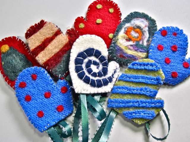 Felted mittens knitting pattern