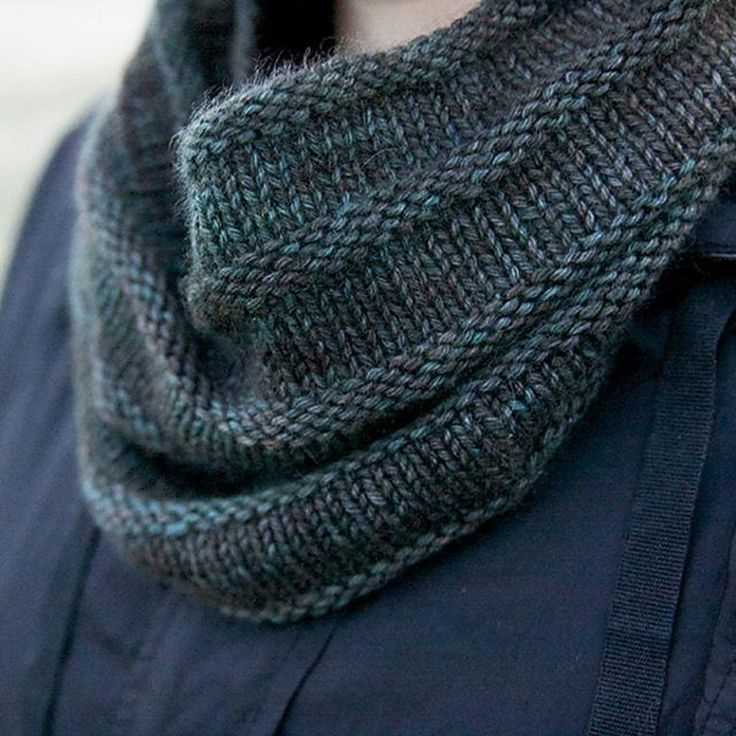 Basic cowl knitting pattern