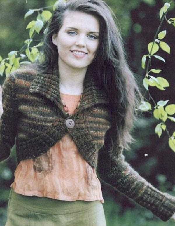 Bolero knitting pattern free download