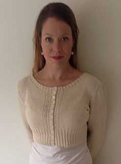 Knitting pattern cropped cardigan