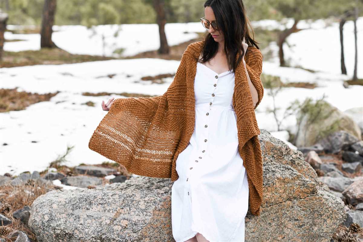 Knitted wrap patterns free