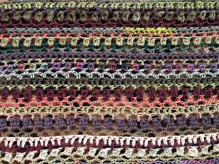 Scrap yarn knitting patterns