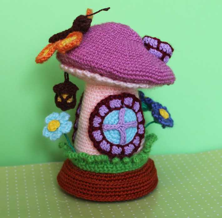 Fairy house knitting pattern