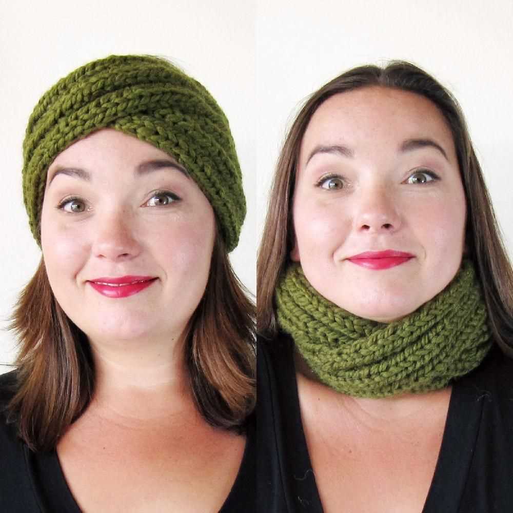 Chunky knitted headband pattern free