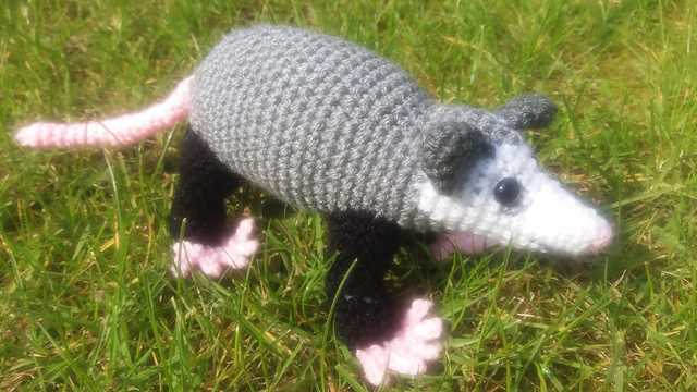 Knitted possum pouch pattern
