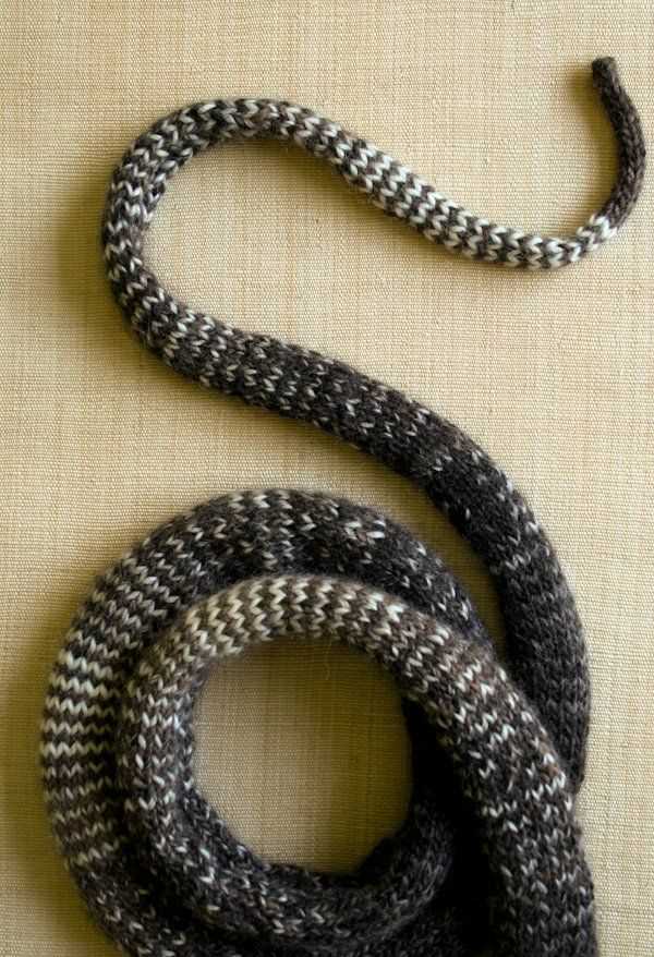 Knit snake pattern free
