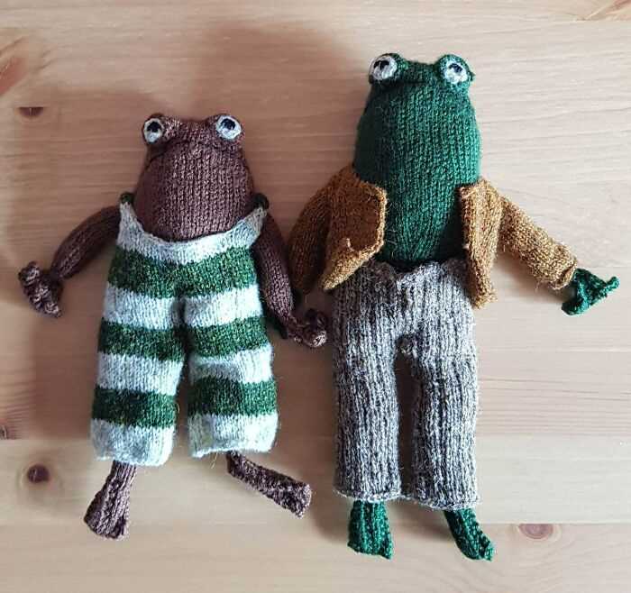 Frog and toad knitting pattern free