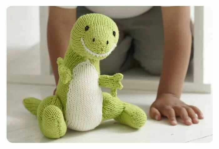 Free dinosaur patterns knitting