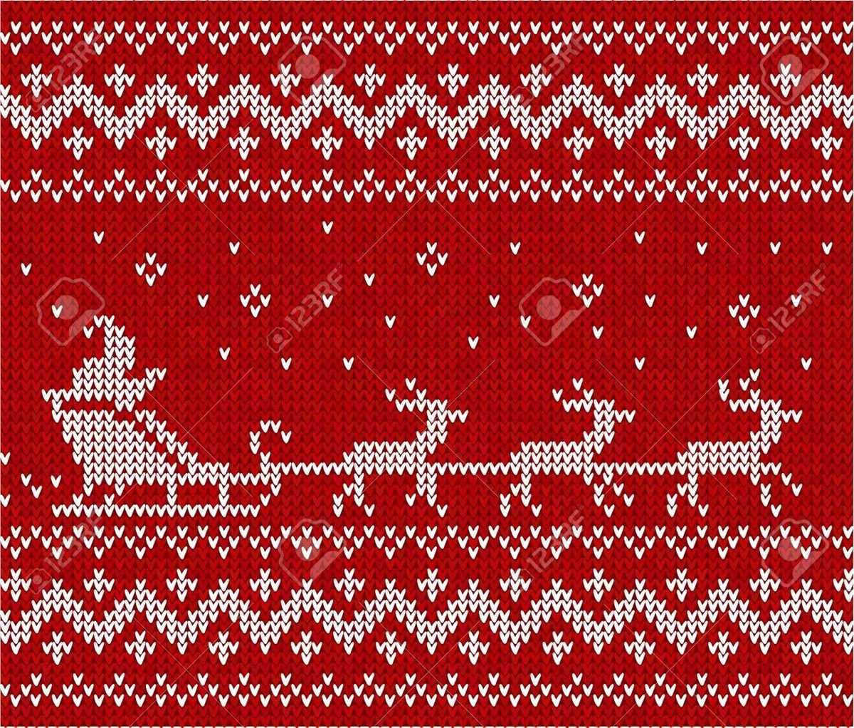 Xmas sweater knitting patterns