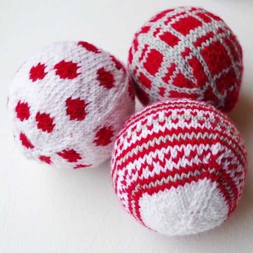Knit a ball pattern
