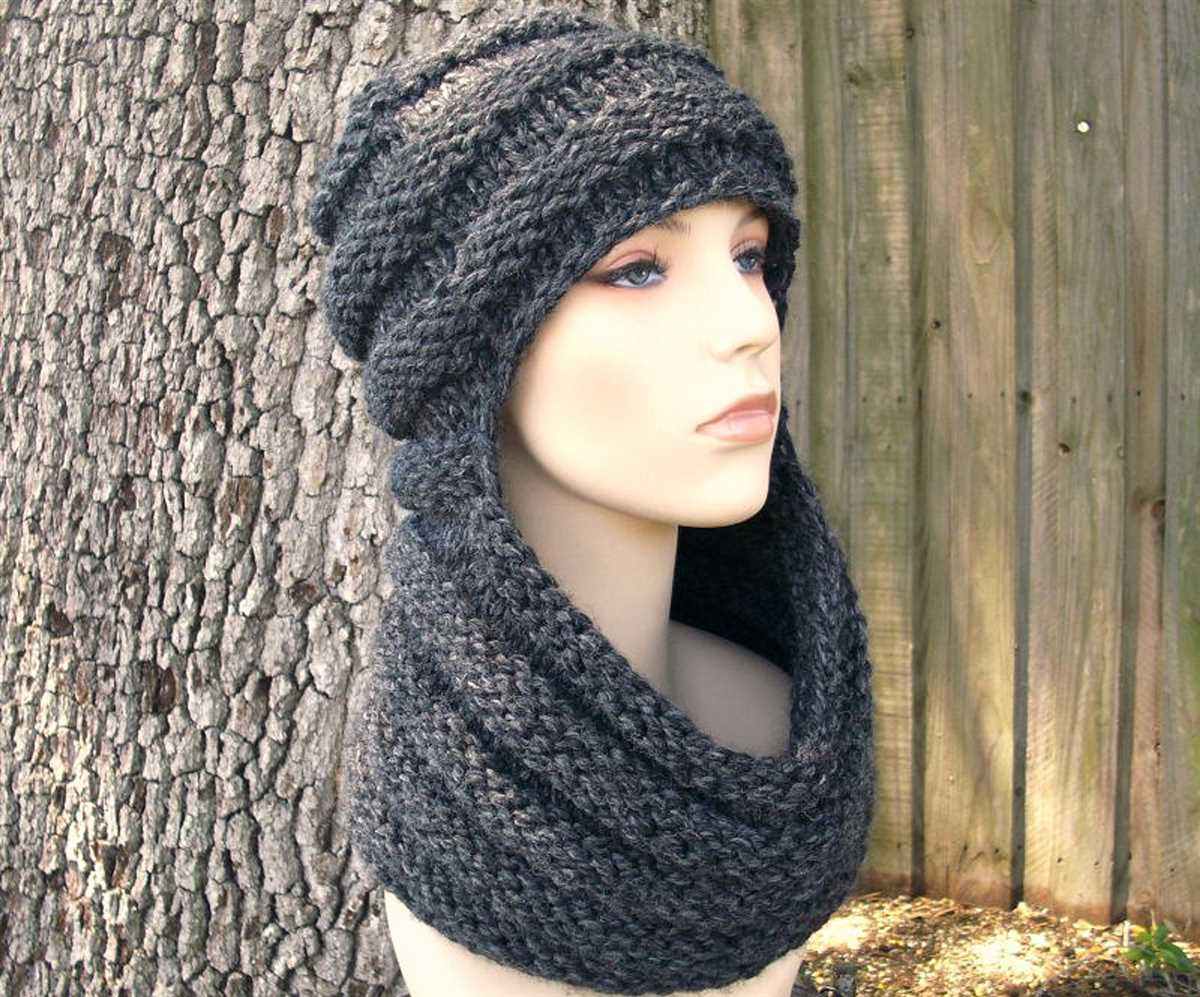 Chunky snood knitting pattern