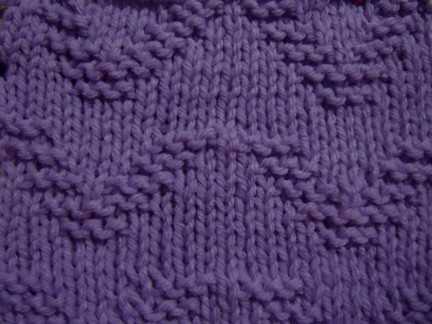 Ocean waves knitting pattern