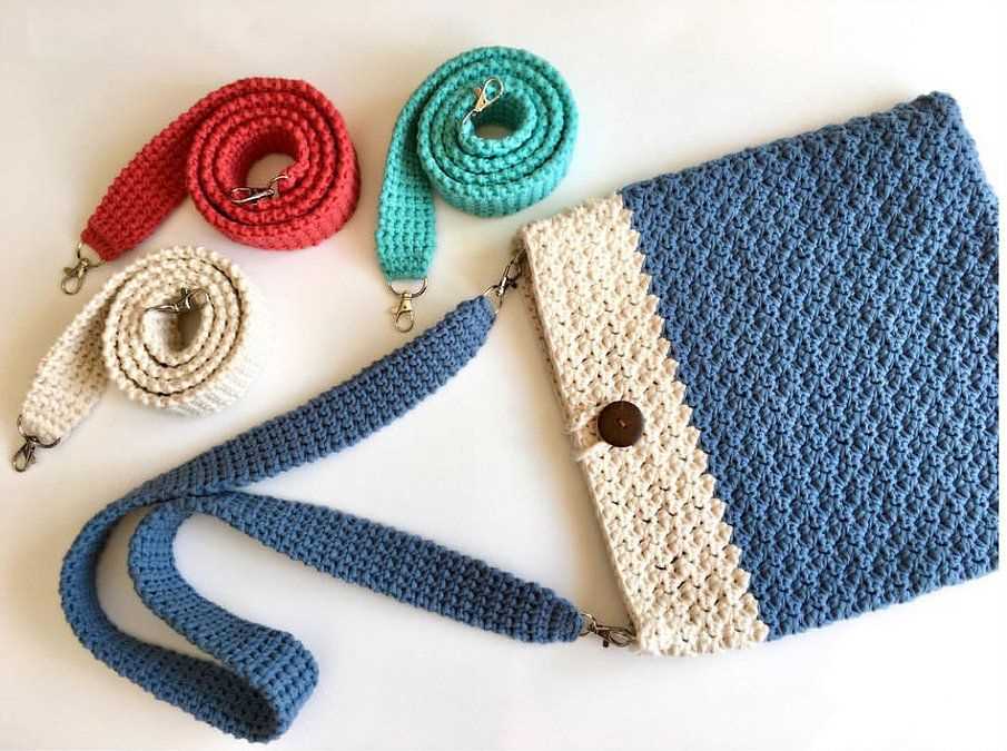 Knit purse strap pattern