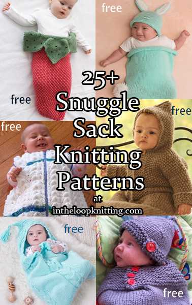 Baby sleep sack knitting pattern