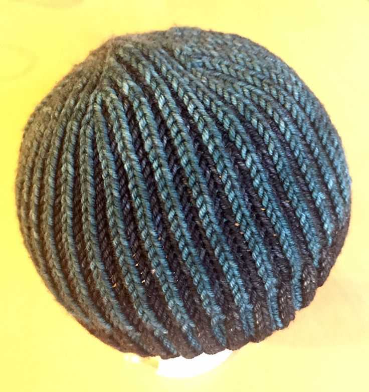 Top down beanie knitting pattern