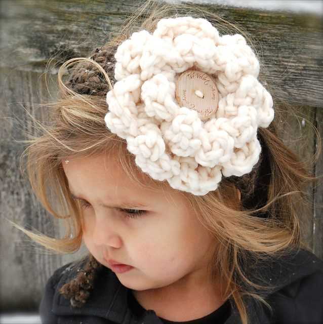 Super bulky knit headband pattern