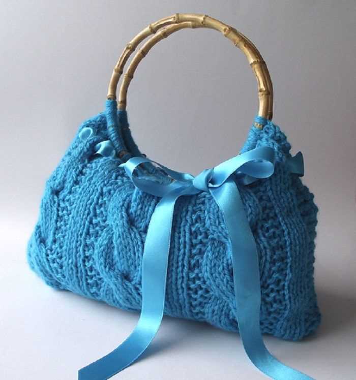Cable knit bag pattern
