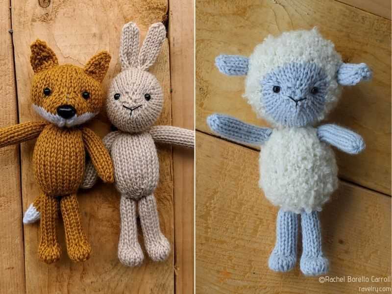 Free knitted stuffed animal patterns