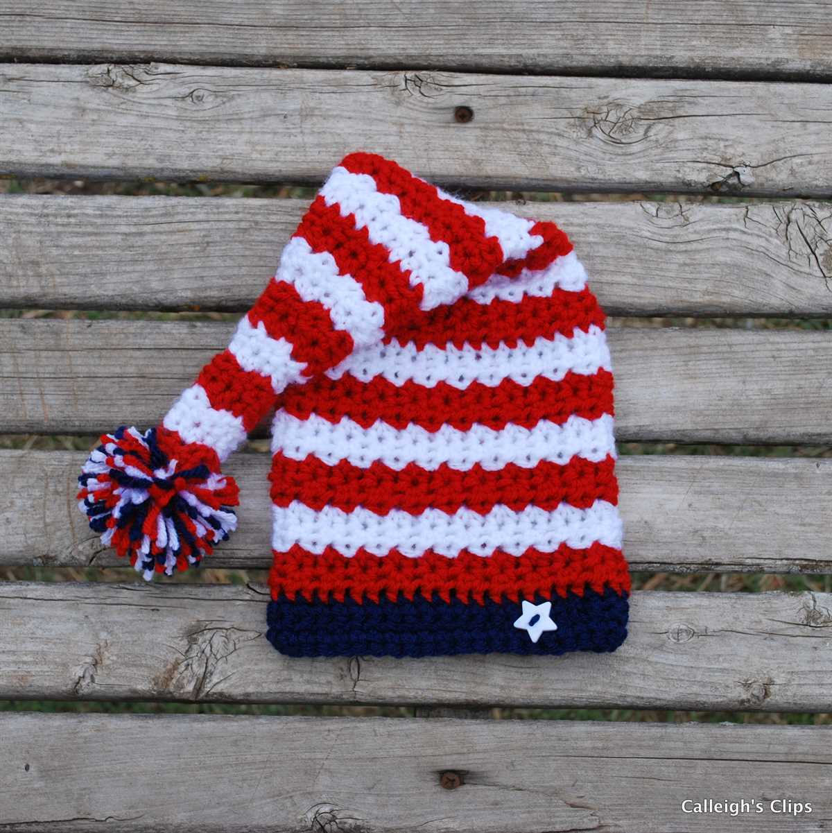 A Simple and Stylish Knitting Pattern for a Child's Stocking Cap Child's knitted stocking cap pattern