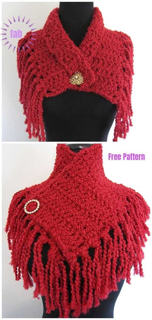 Scarflette knitting pattern