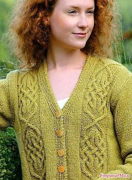 Aran waistcoat knitting pattern