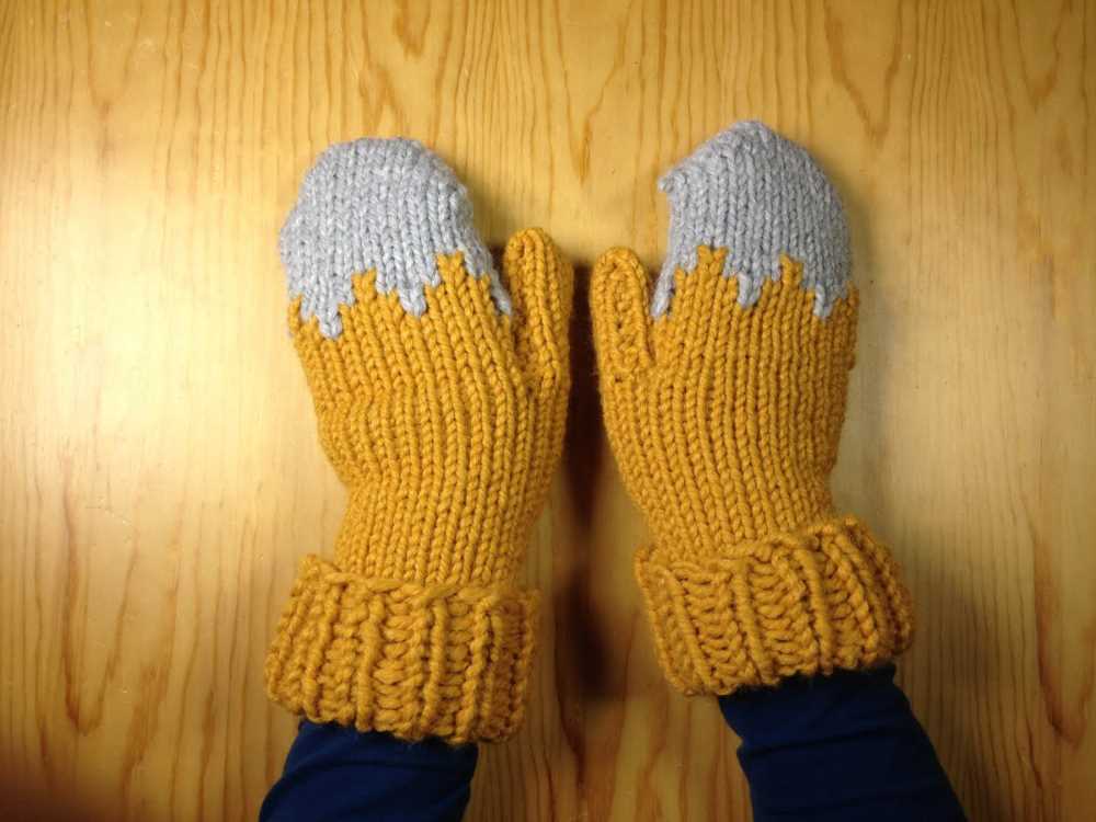 Loom knitting gloves patterns