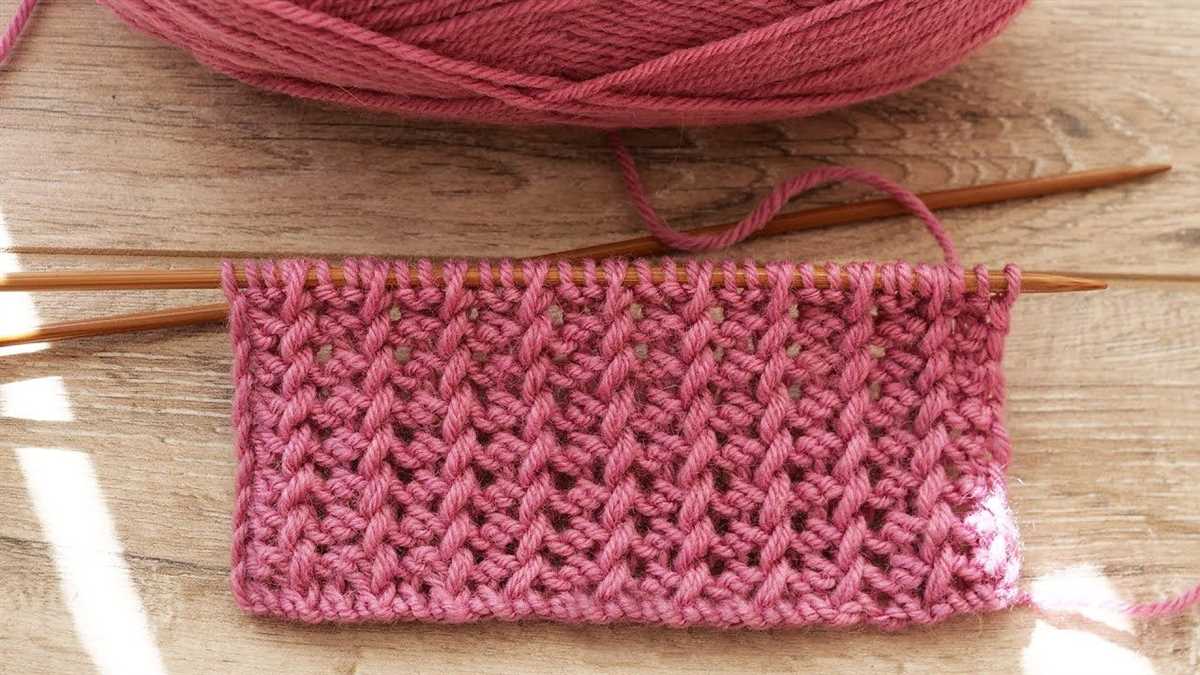 Ribbing patterns for knitting