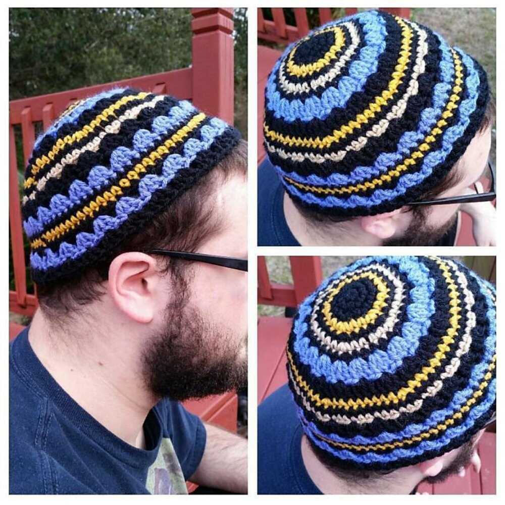 Yarmulke knitting pattern