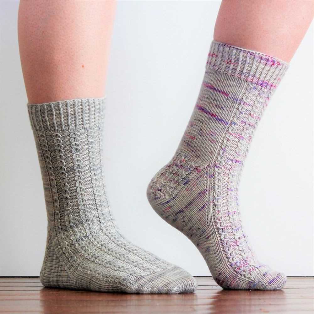 Slouch socks knitting pattern free