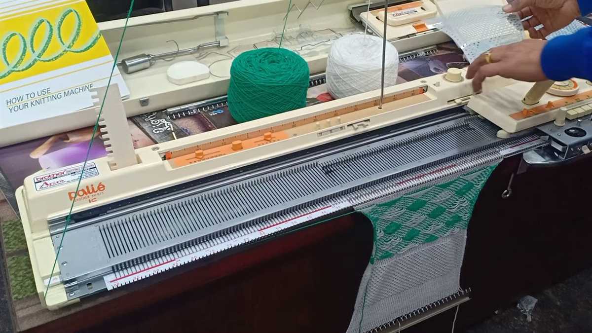 Brother kx350 knitting machine patterns