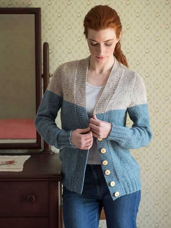 Easy cardigan knitting pattern free
