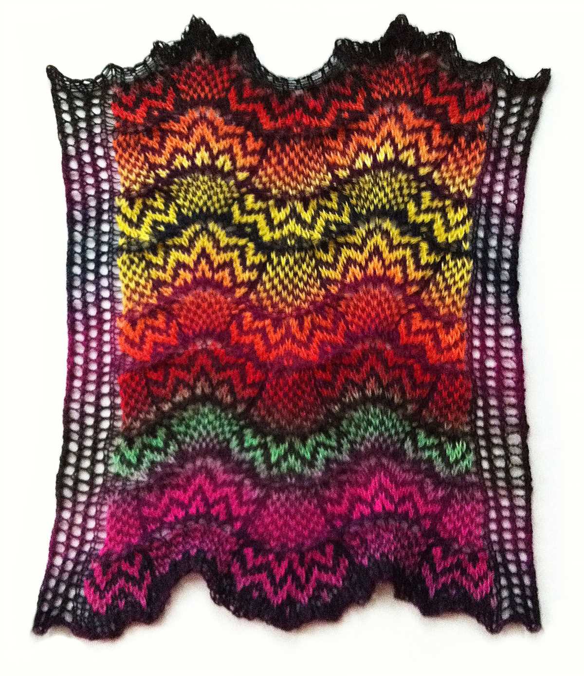 Brocade knitting pattern