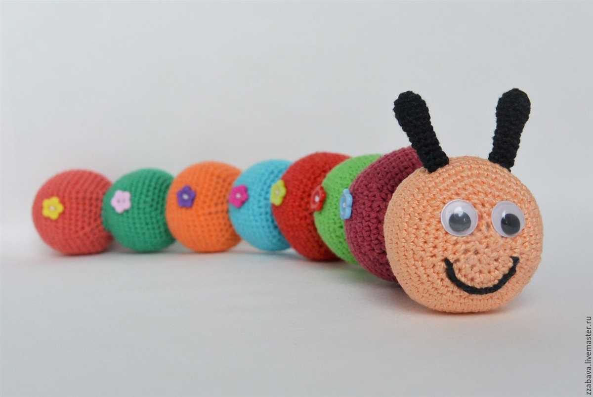 Caterpillar knitting pattern