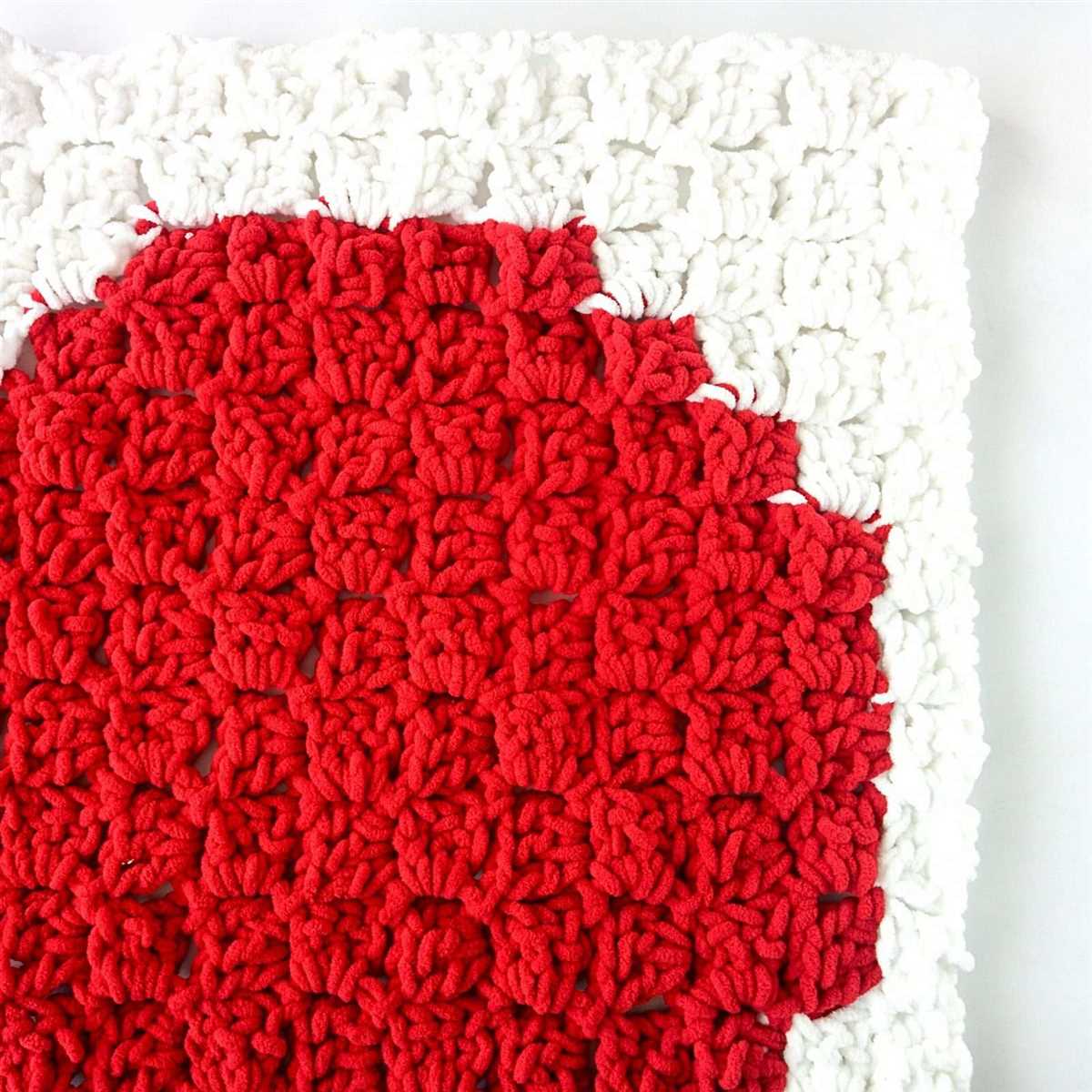 Free heart blanket knitting pattern