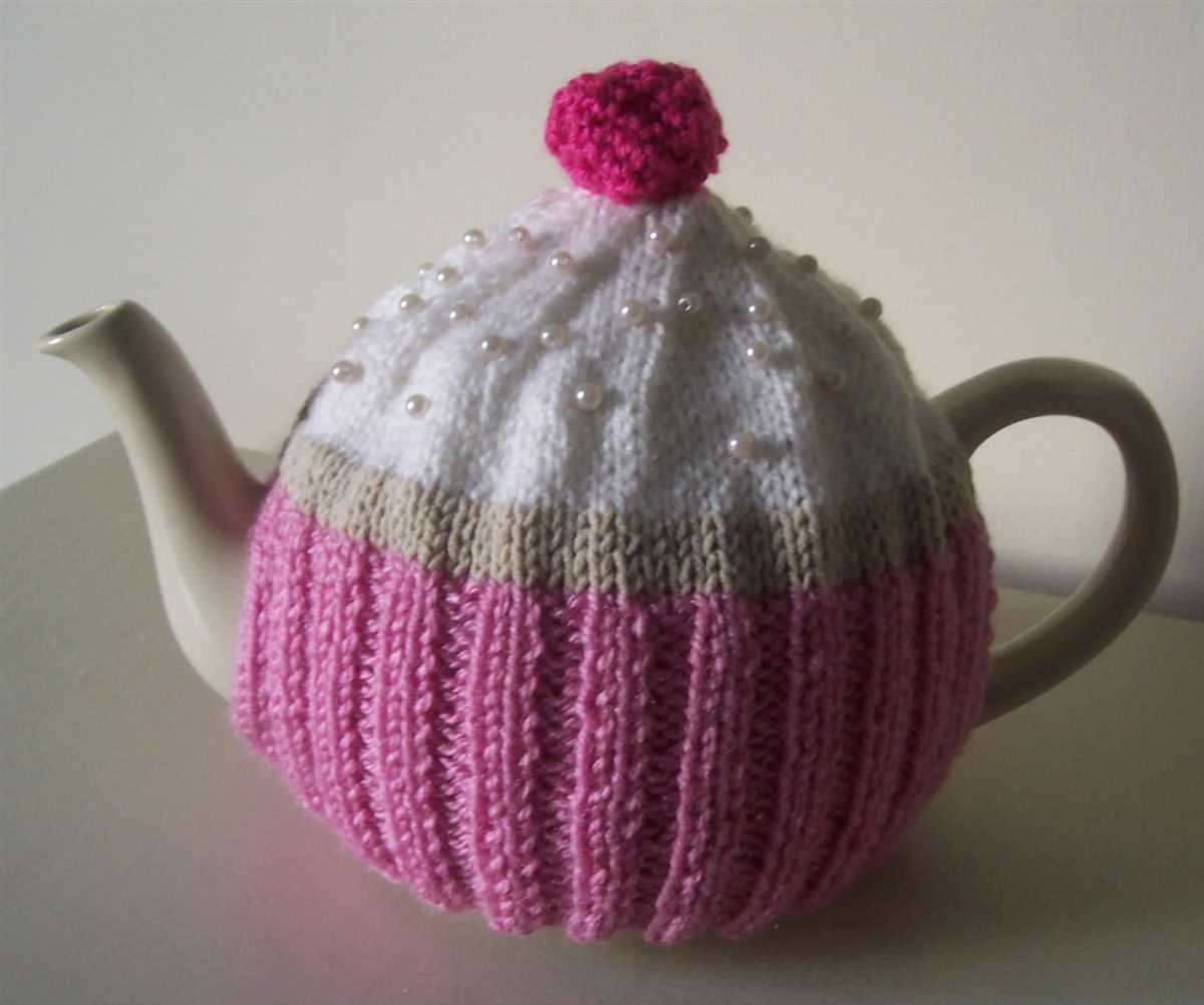Knitted tea cozy pattern english
