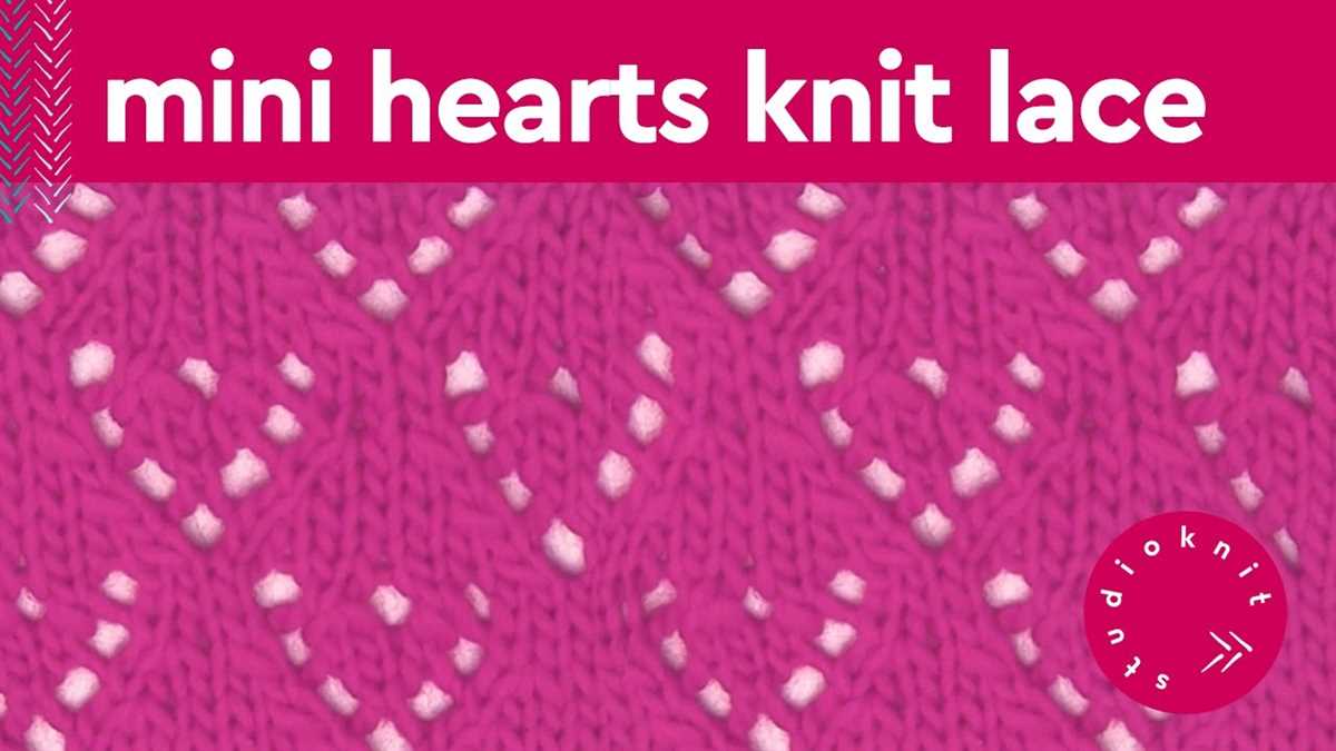 Cable heart knitting pattern free